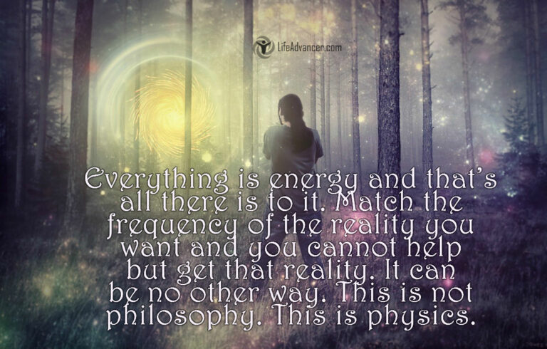 Everything is energy
